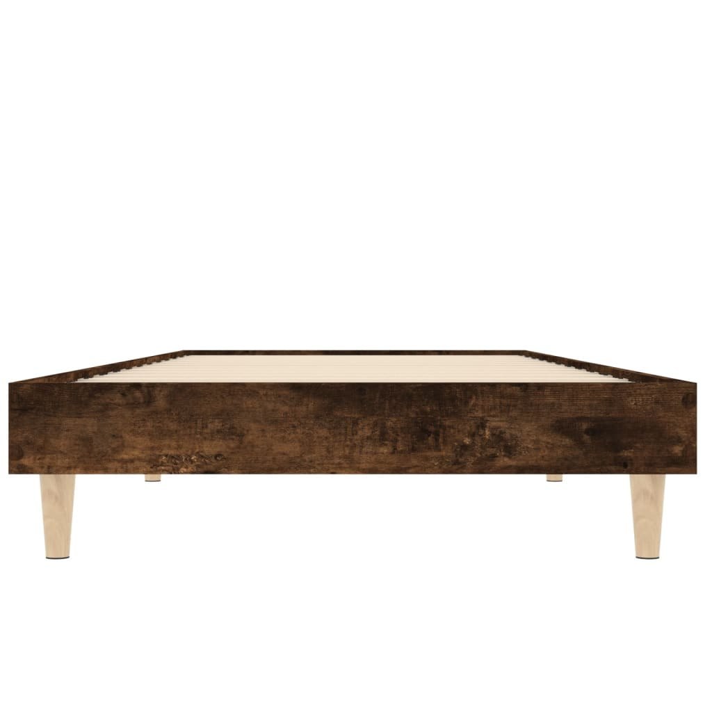 Emaga Rama łóżka, przydymiony dąb, 75x190 cm, materiał drewnopochodny